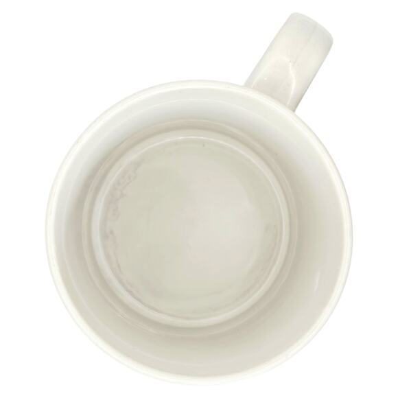 Vintage 1980's Grant Howard Christmas Mug Mouse Santa Sleigh Gifts Bell Snow - Picture 8 of 8